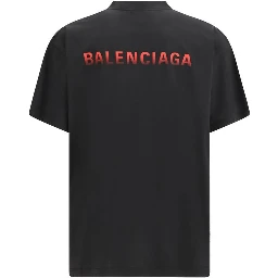 Black Cotton T-Shirt