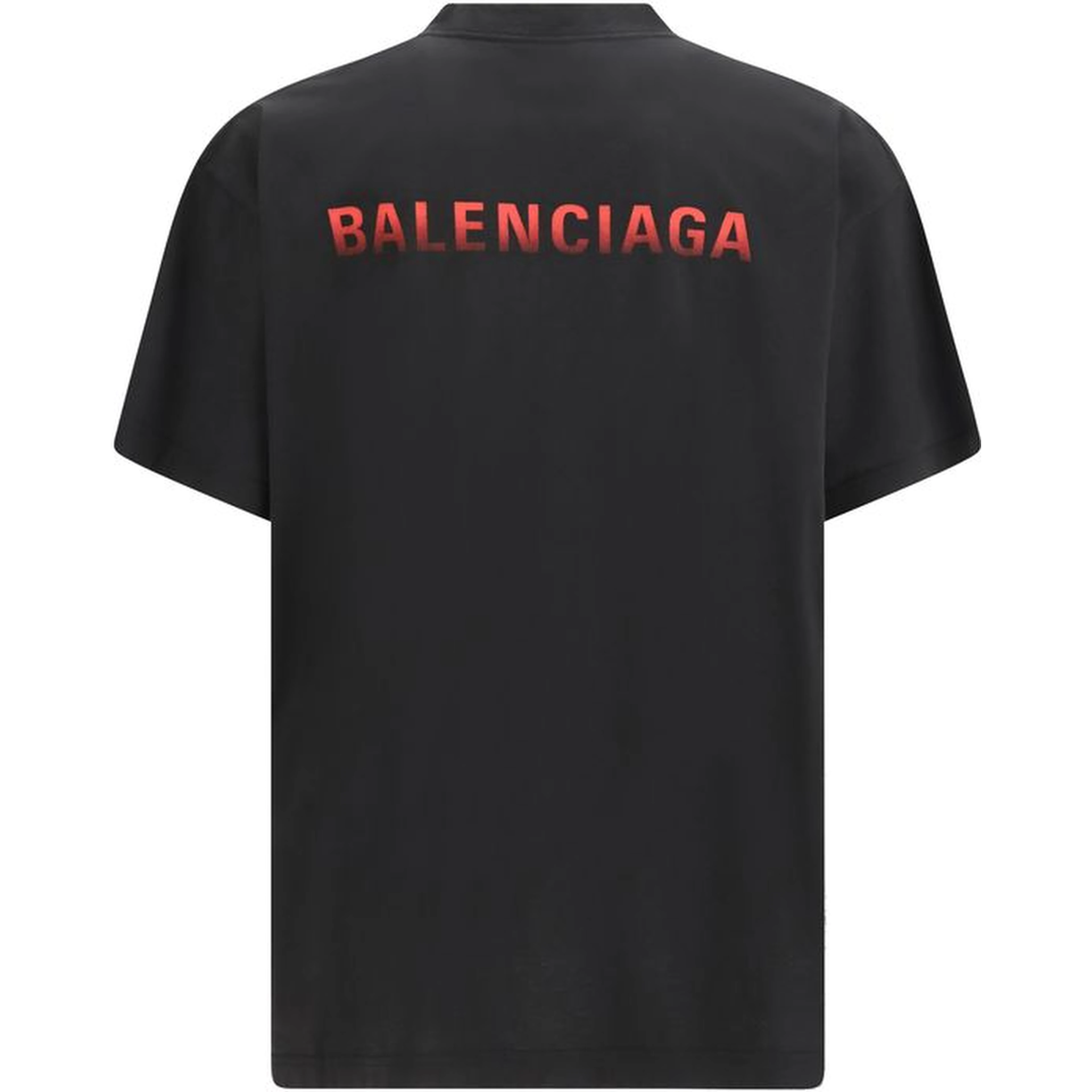Black Cotton T-Shirt