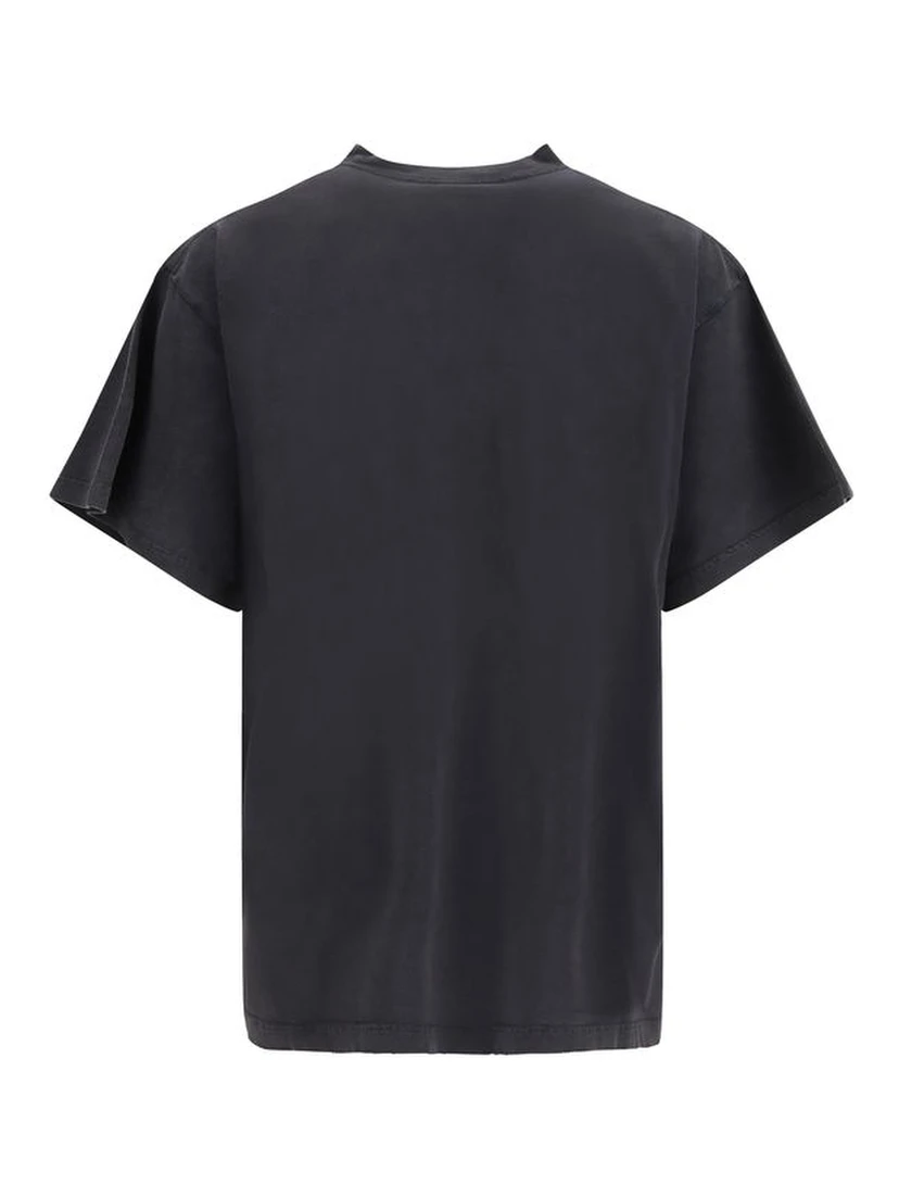 Gray Cotton T-Shirt