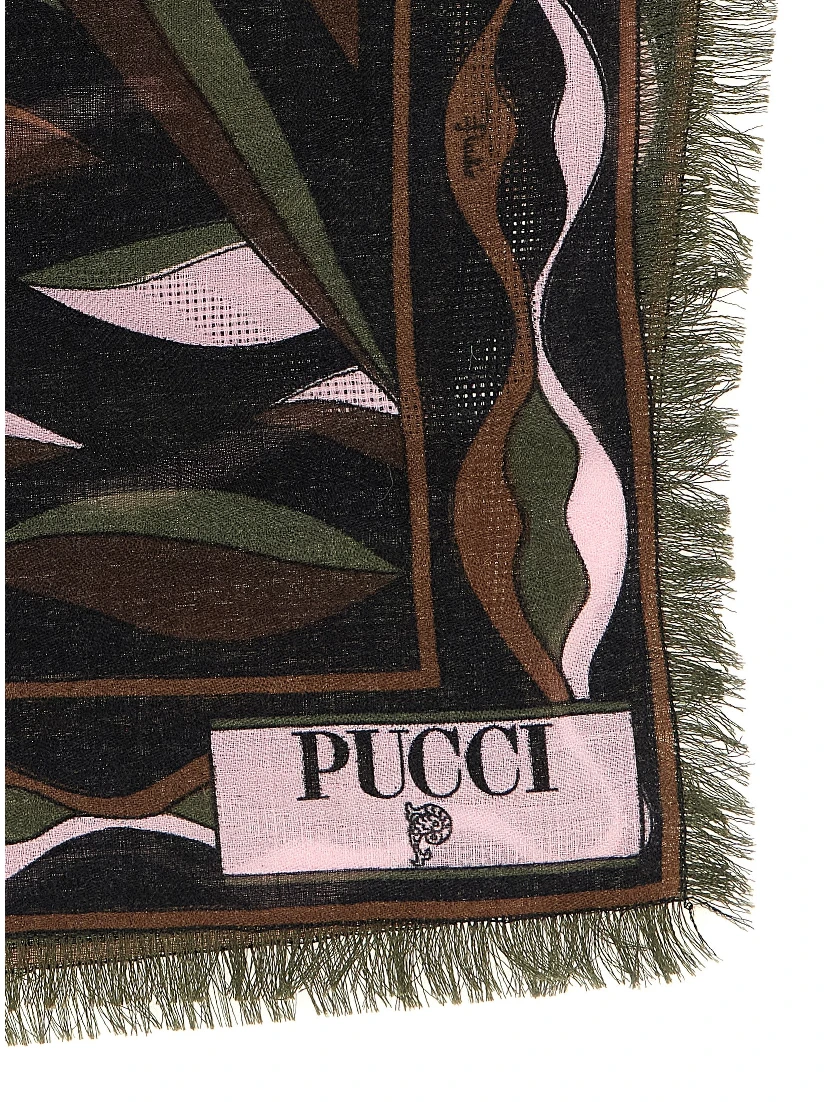 Multicolor Silk Scarf