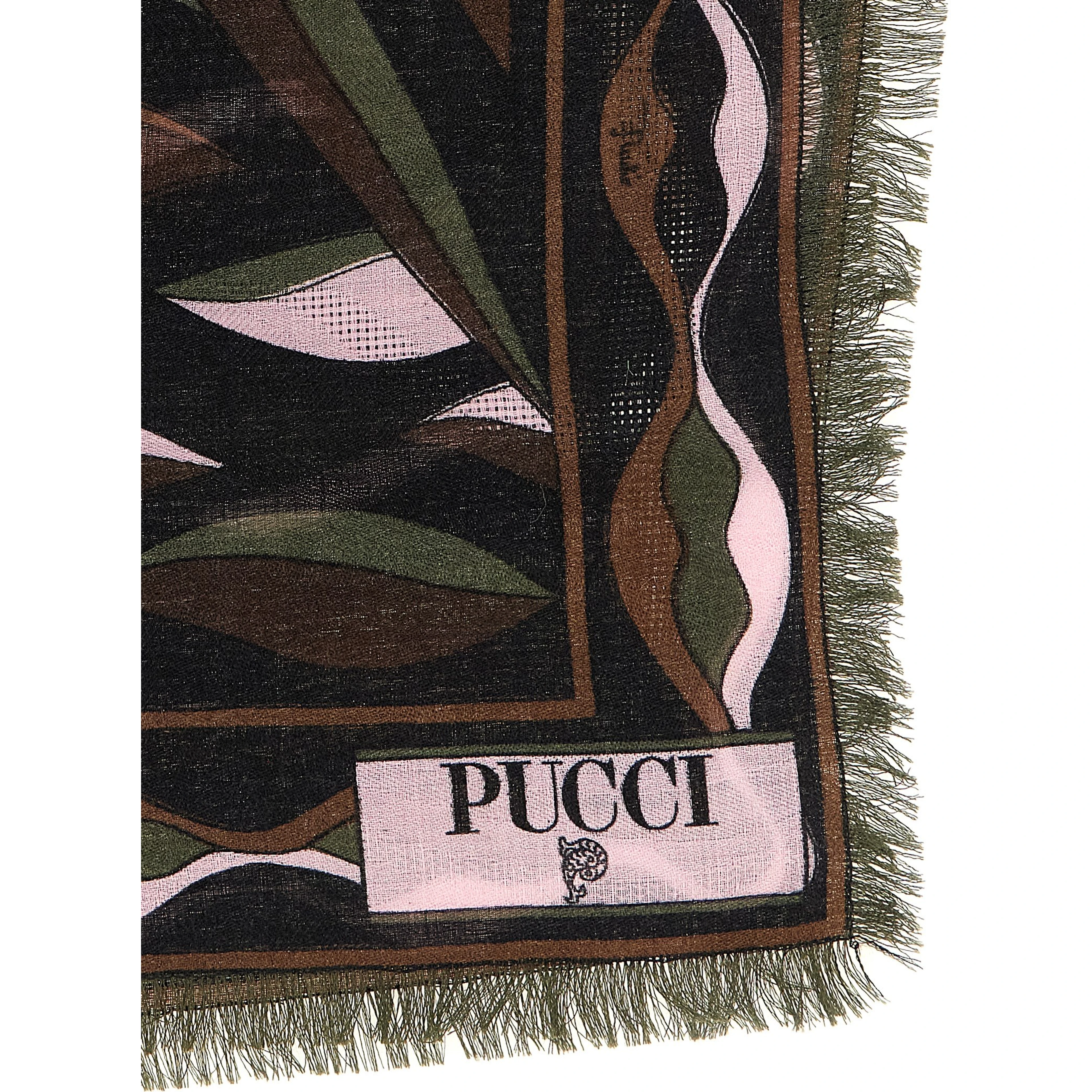 Multicolor Silk Scarf