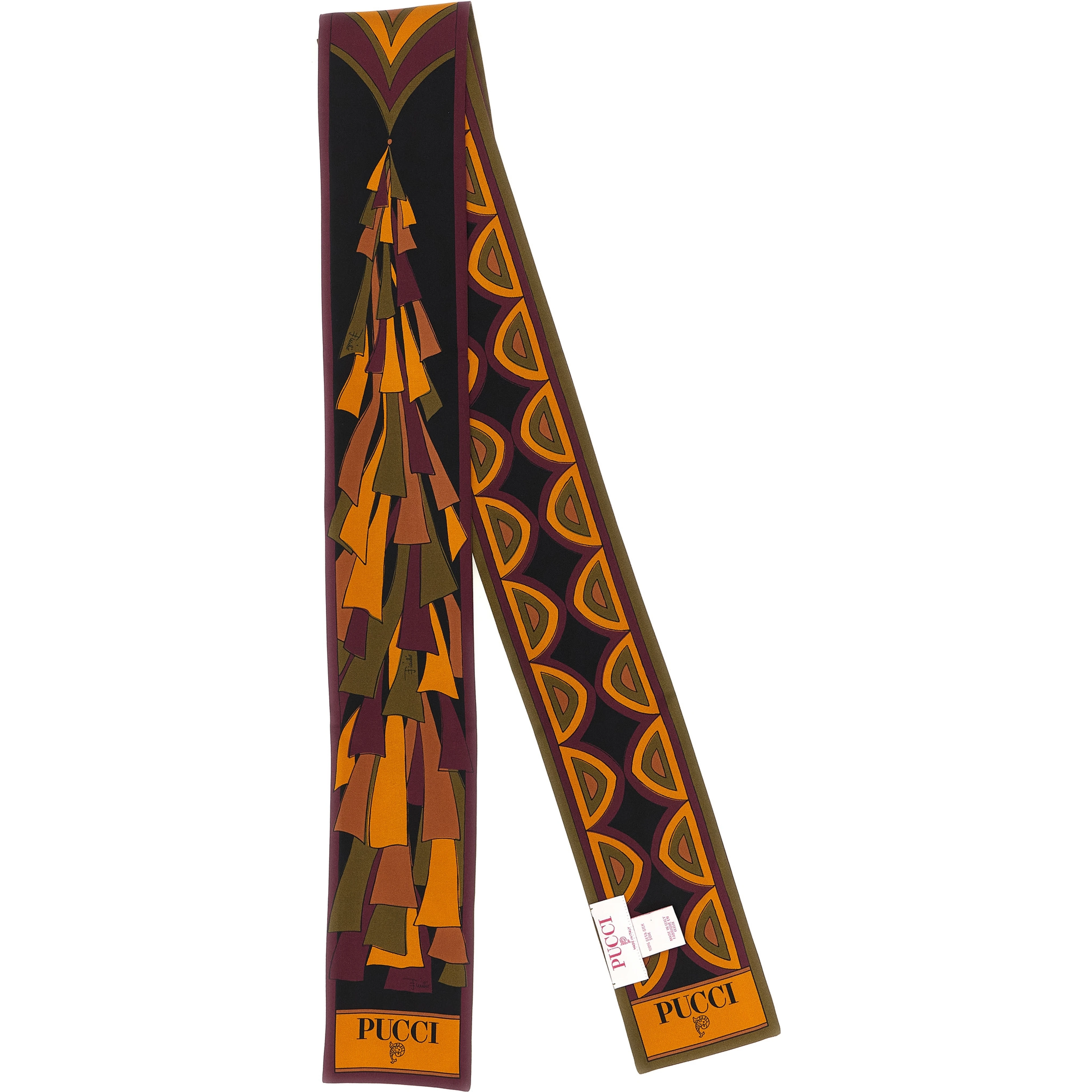Multicolor Silk Scarf