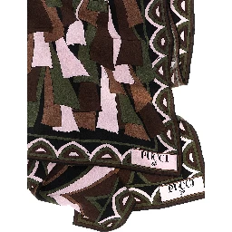 Multicolor Silk Scarf