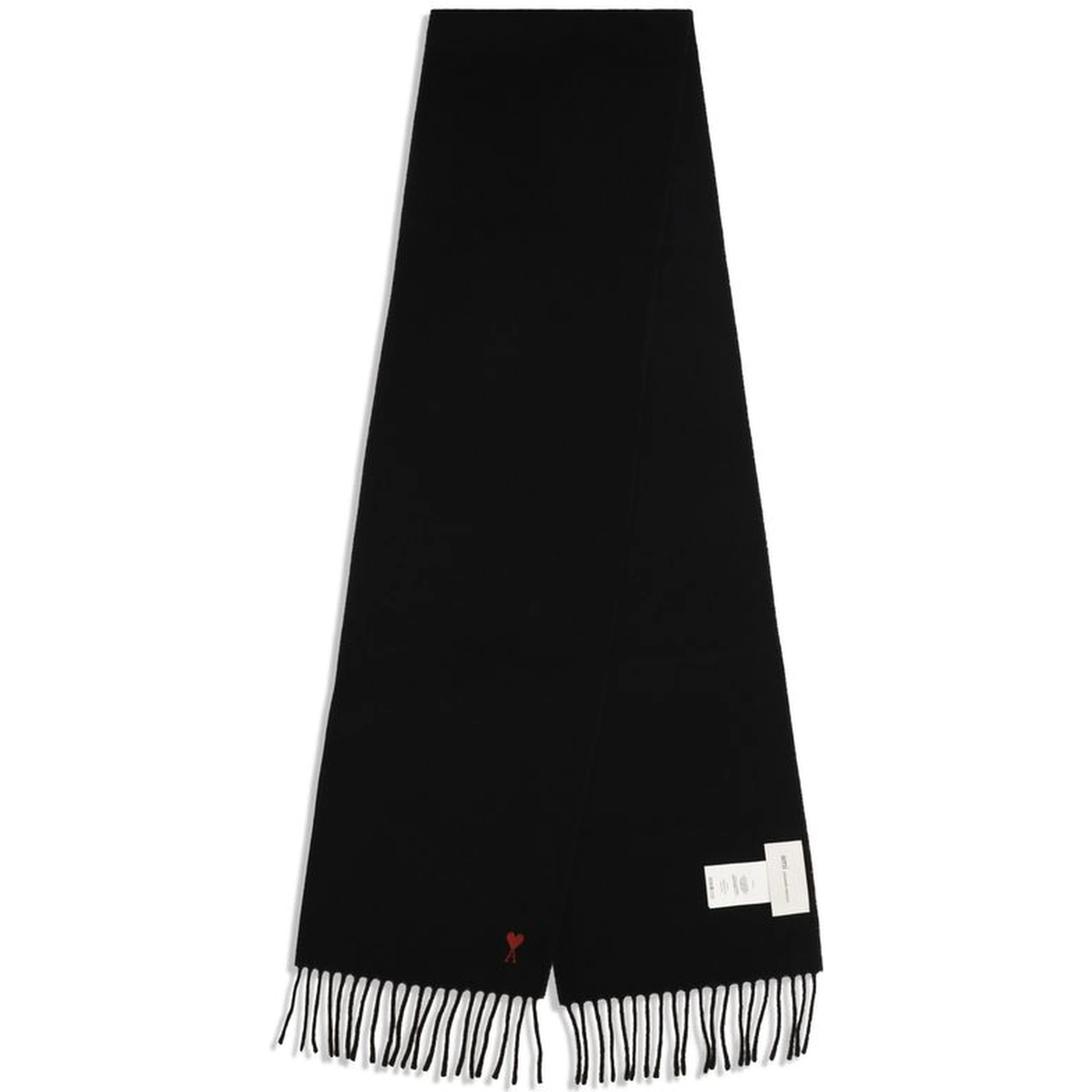 Black Wool Oves Aries Scarf