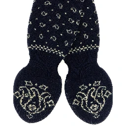 Blue Wool Foulard