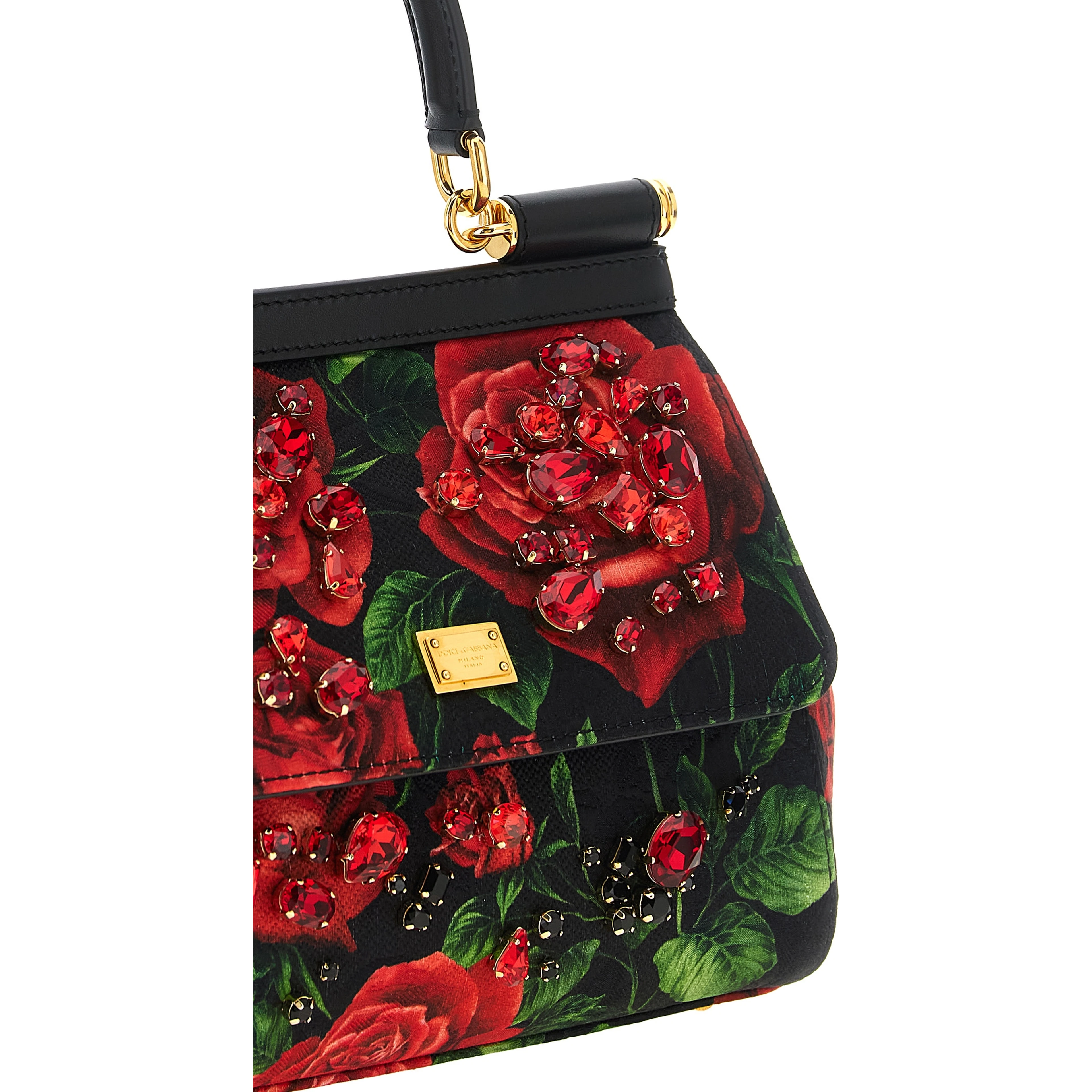 Red Cotton Handbag