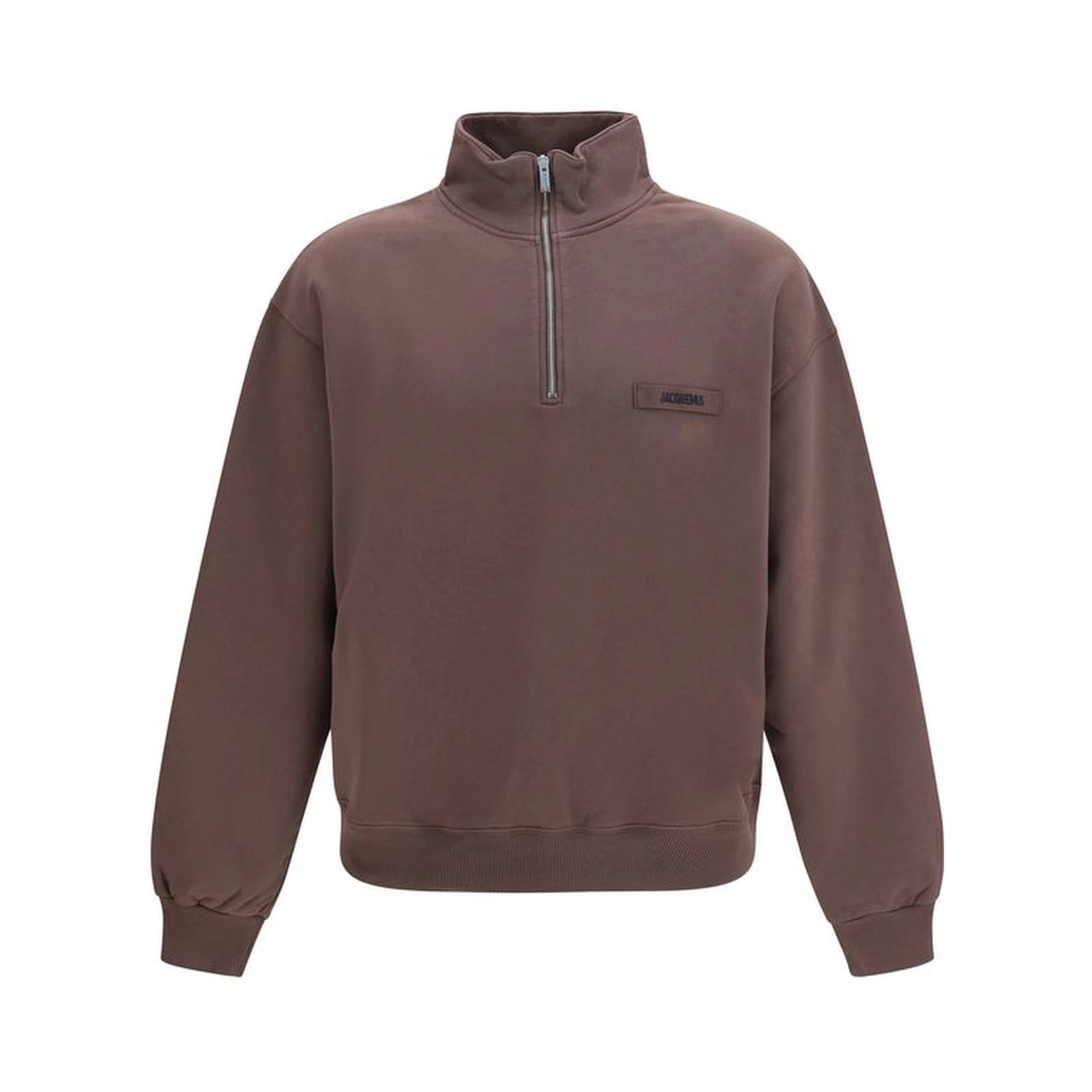 Brown Cotton Sweatshirt