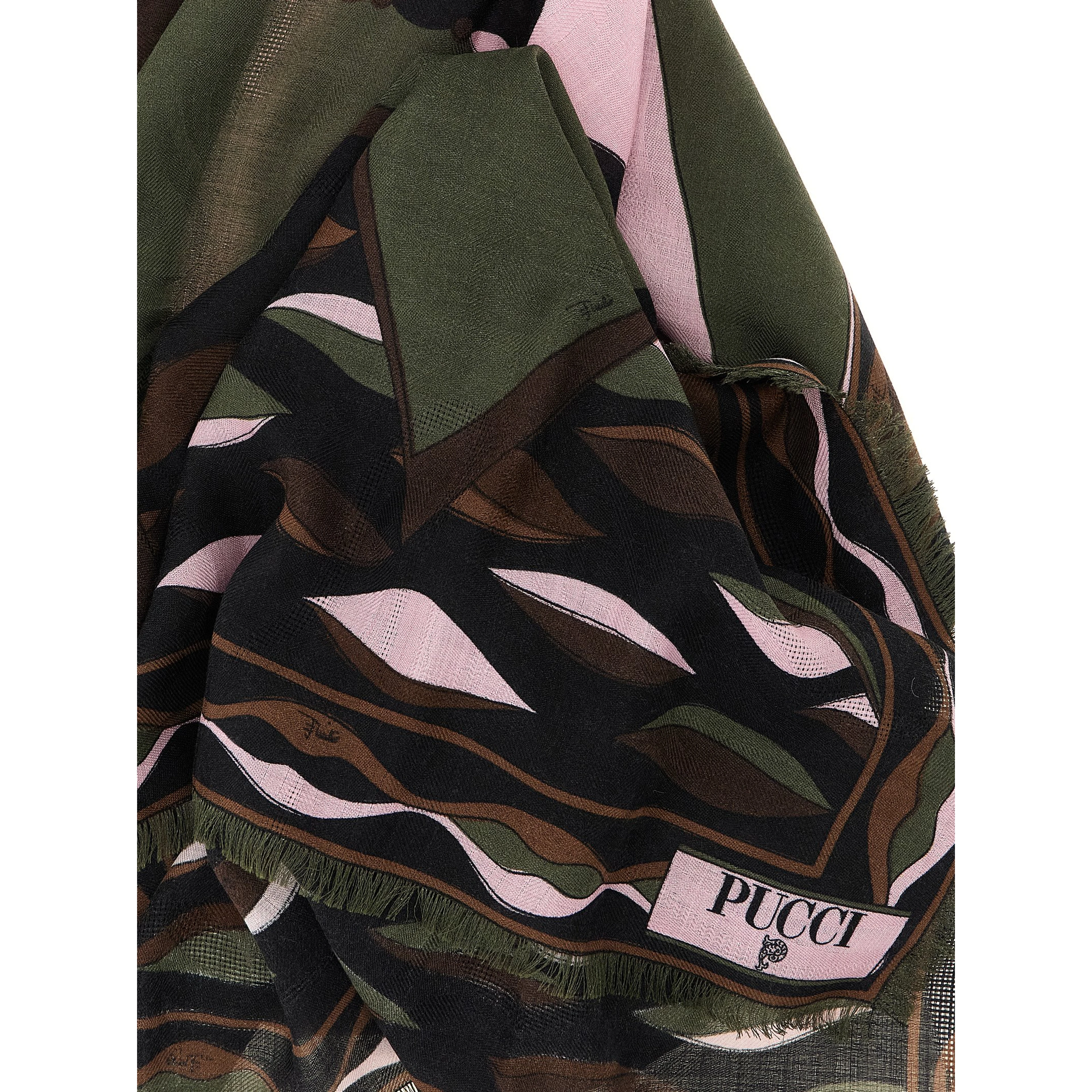 Multicolor Silk Scarf