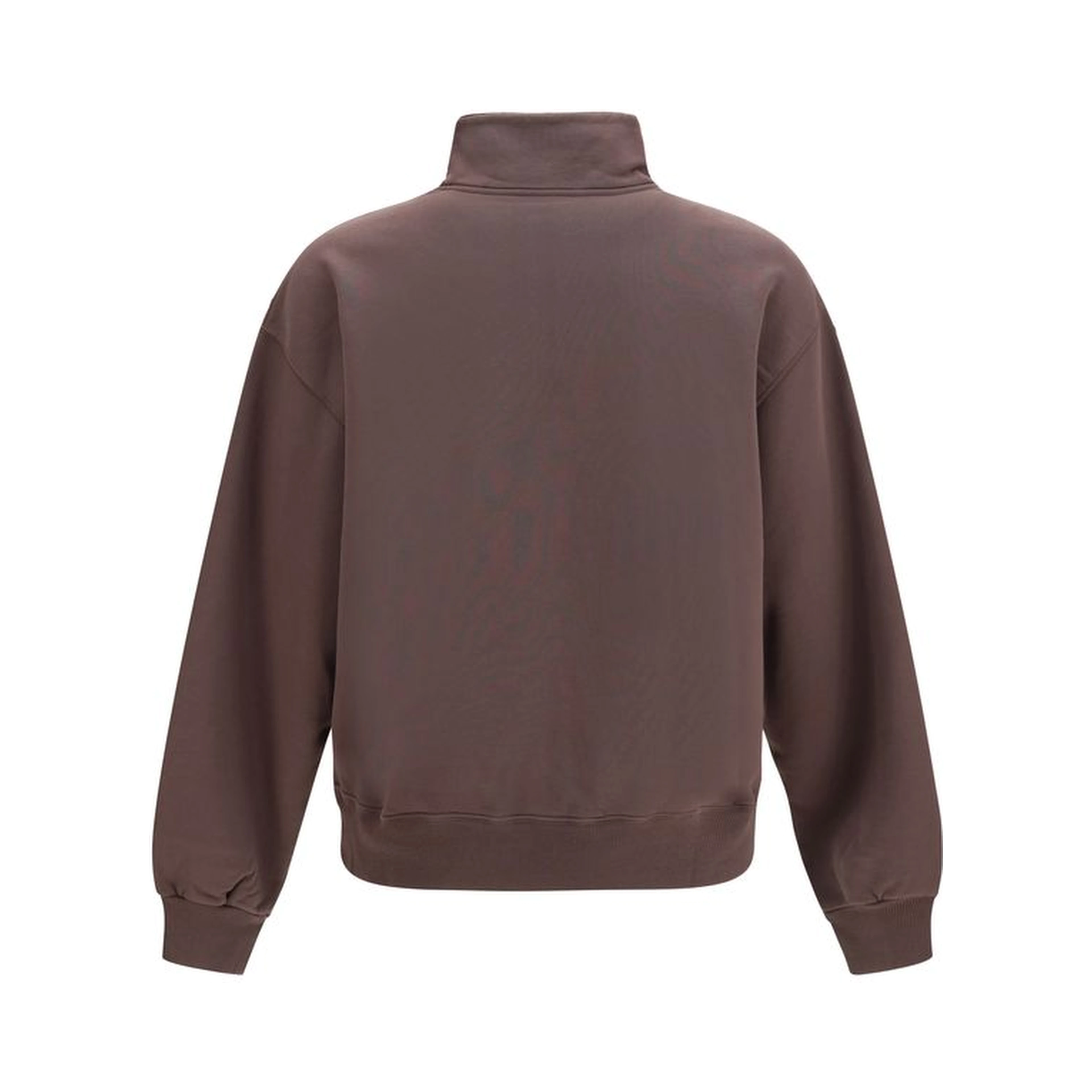 Brown Cotton Sweatshirt