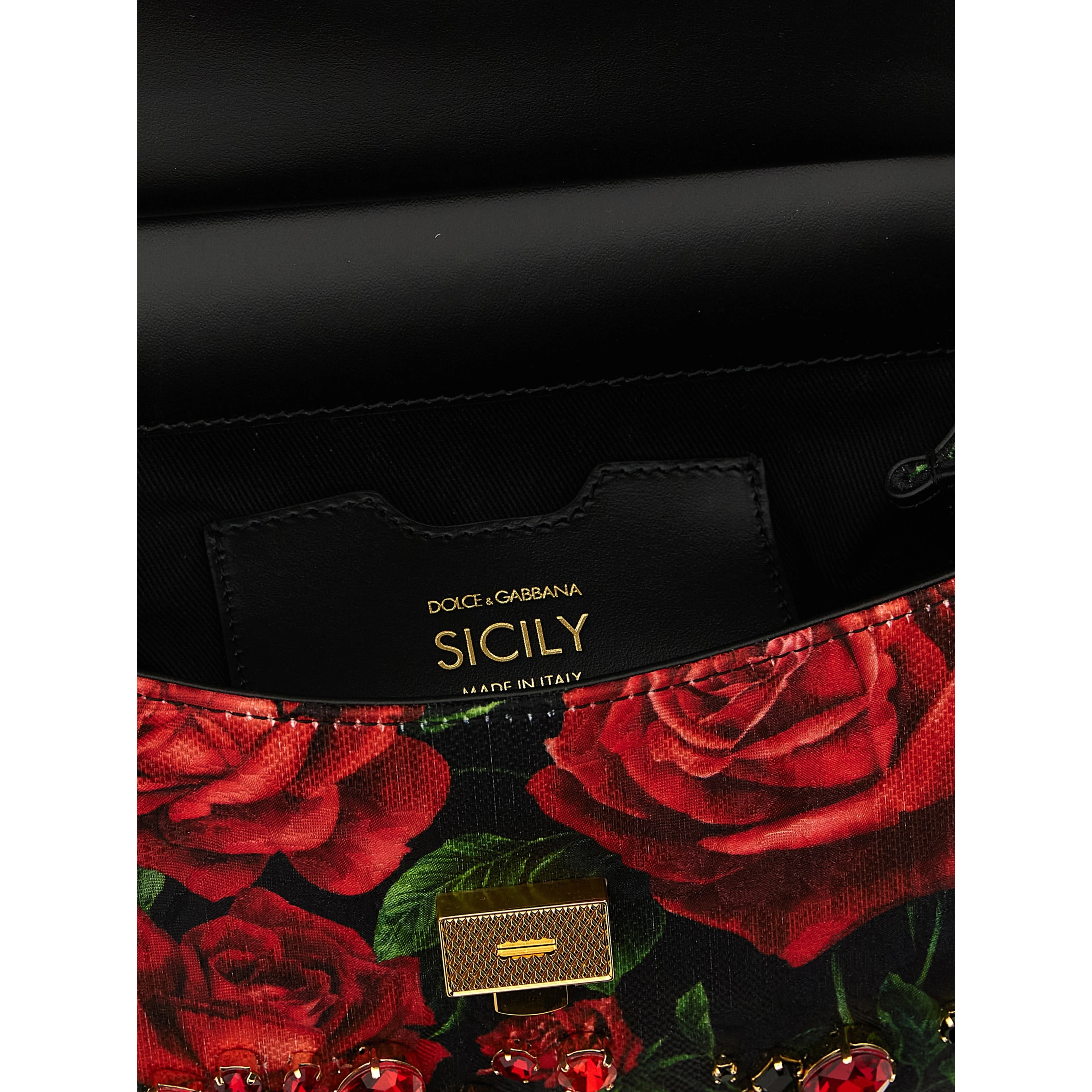 Red Cotton Handbag