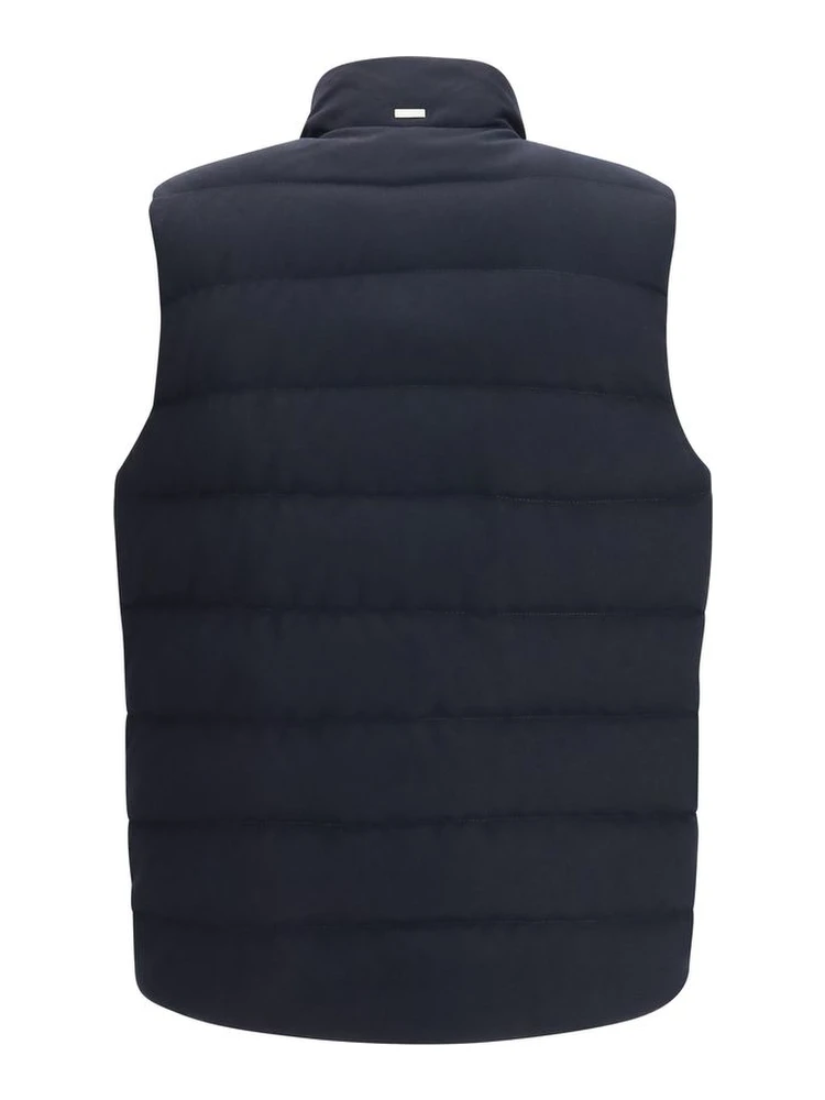 Blue Wool Oves Aries Sleeveless Jacket alternative