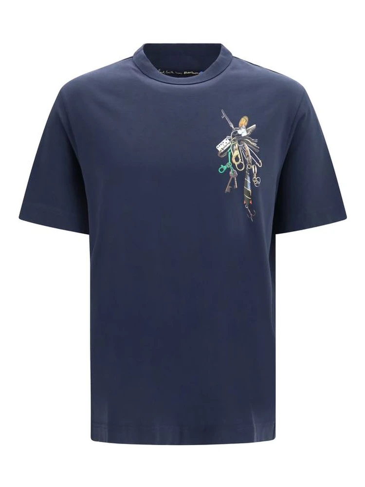 Blue Cotton T-Shirt