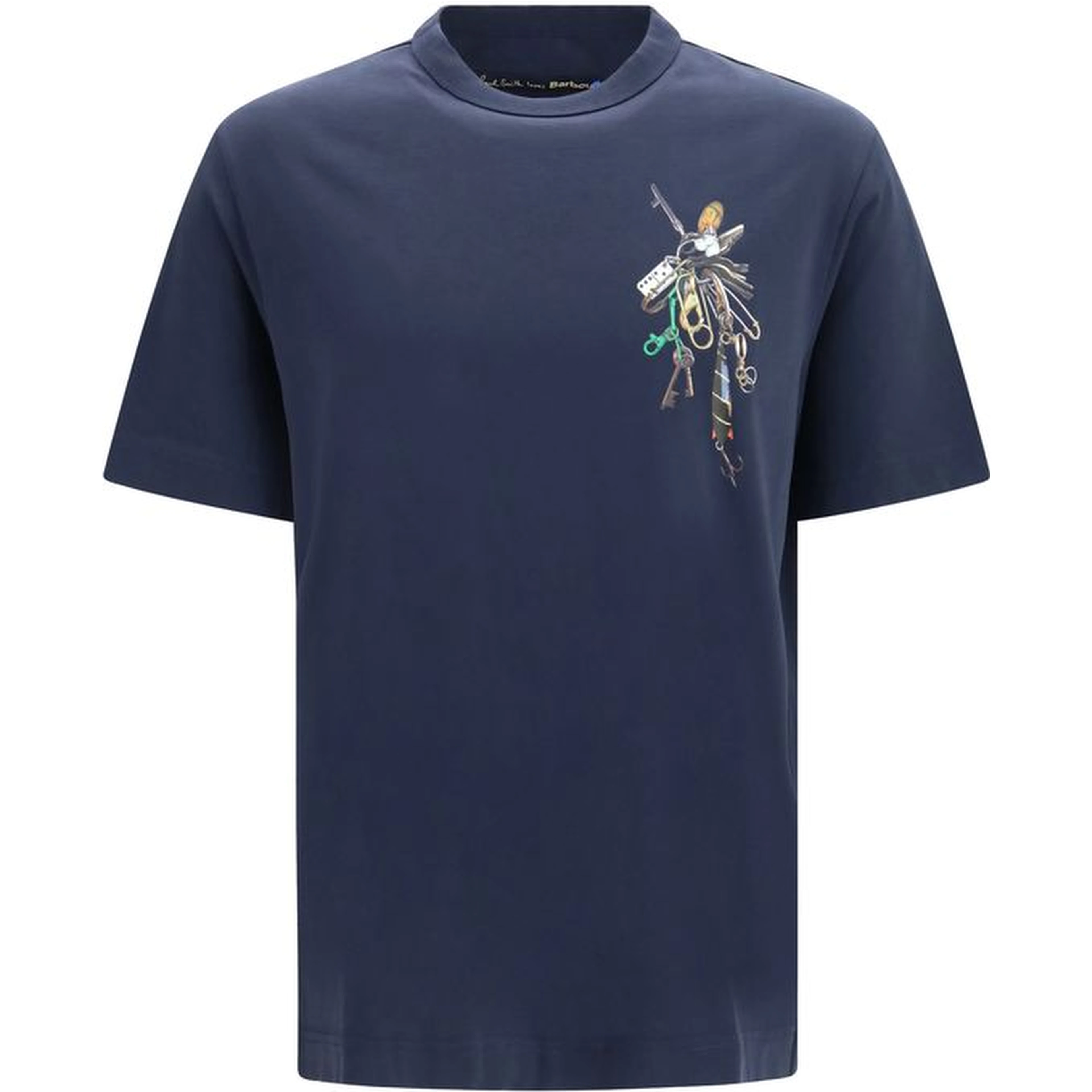 Blue Cotton T-Shirt
