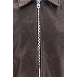 Brown Calf Leather Bos Taurus Leather Jacket