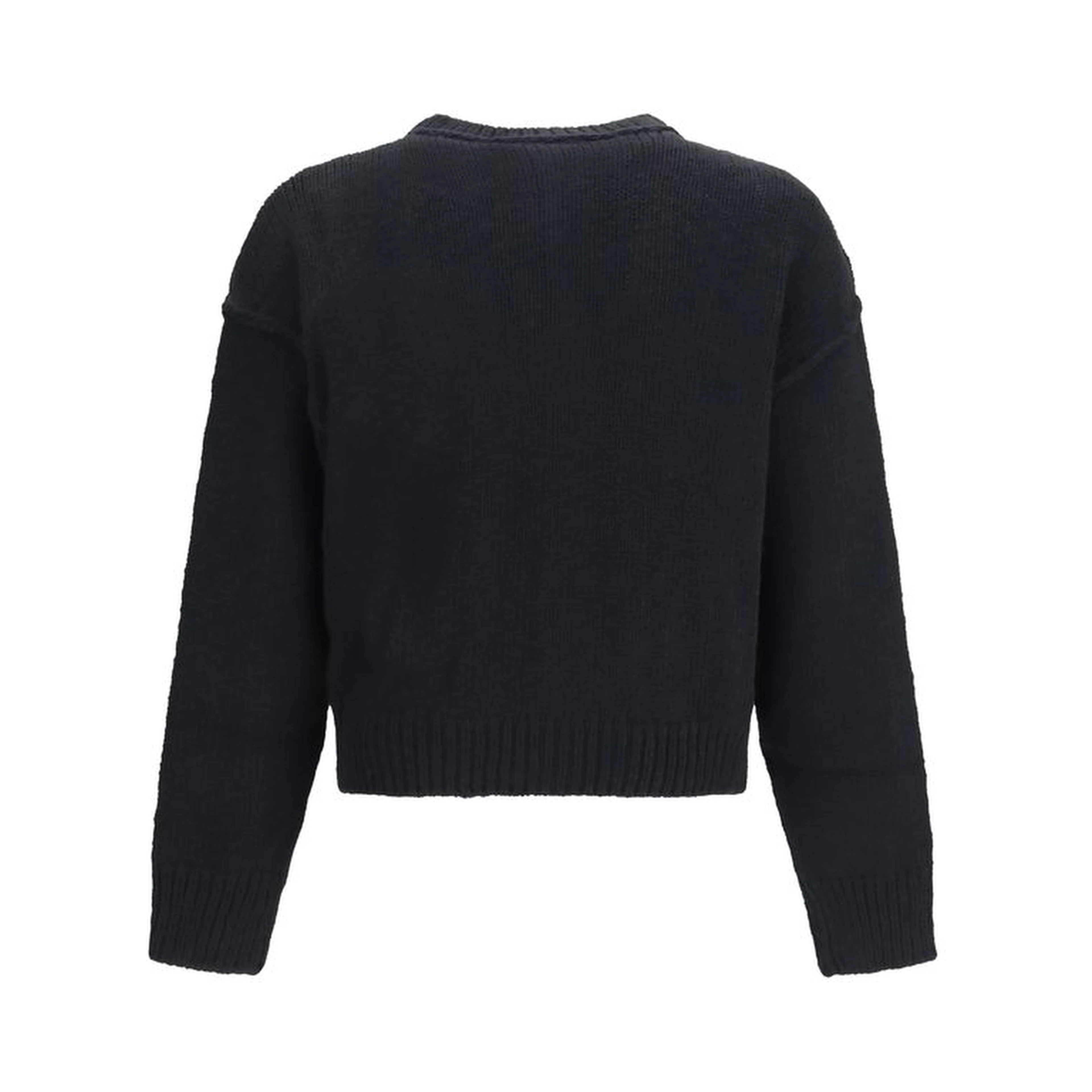 Black Wool Oves Aries Cardigan