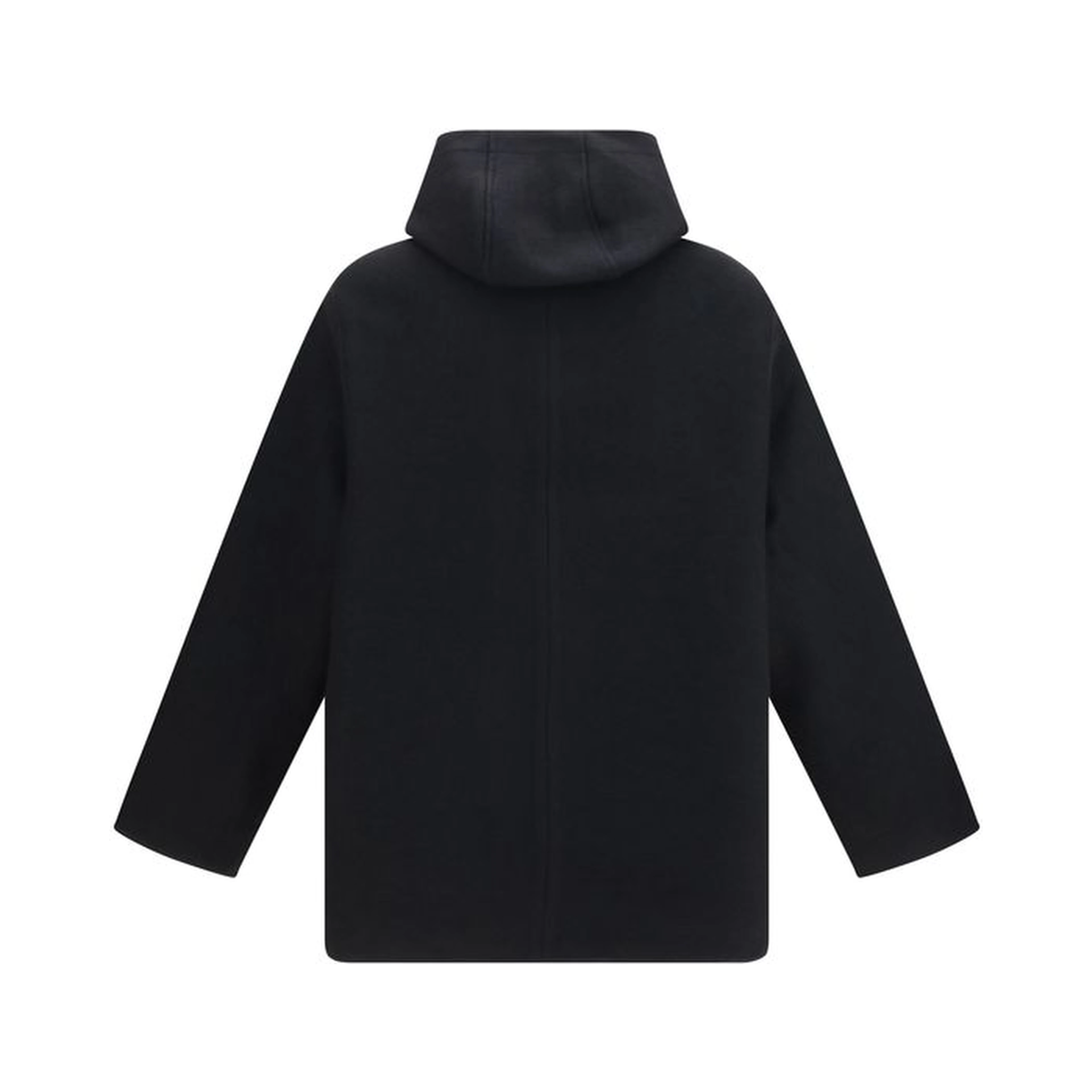 Black Wool Oves Aries Full-Length Jacket