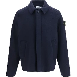 Blue Wool Oves Aries Jacket