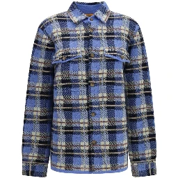 Blue Cashmere Pattern Shirt