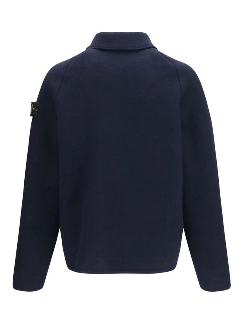 Blue Wool Oves Aries Jacket