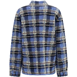 Blue Cashmere Pattern Shirt