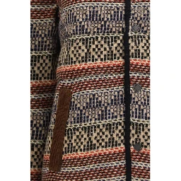 Brown Wool Oves Aries Full-Length Jacket