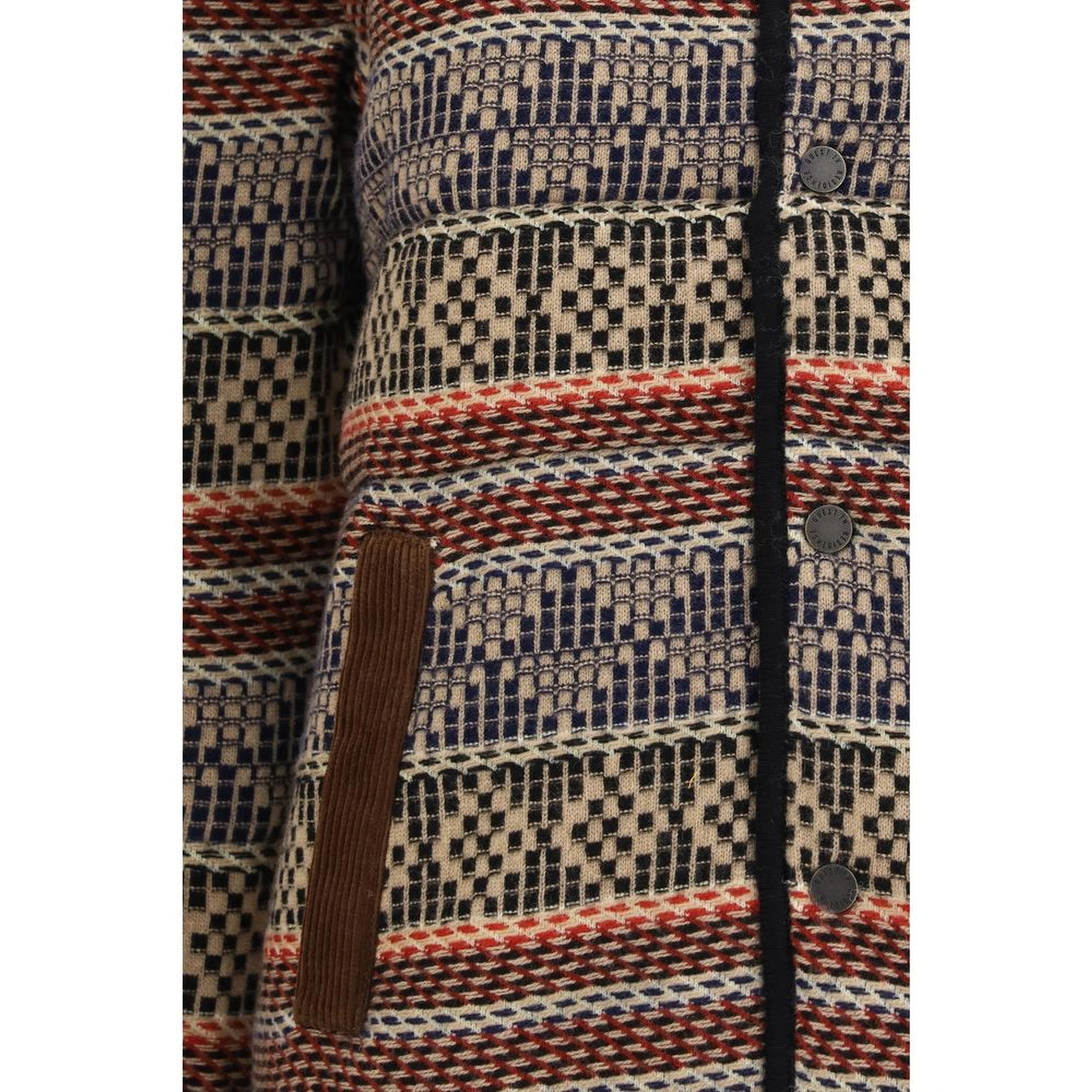 Brown Wool Oves Aries Full-Length Jacket