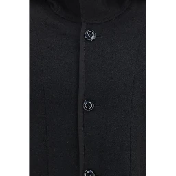 Black Wool Oves Aries Full-Length Jacket