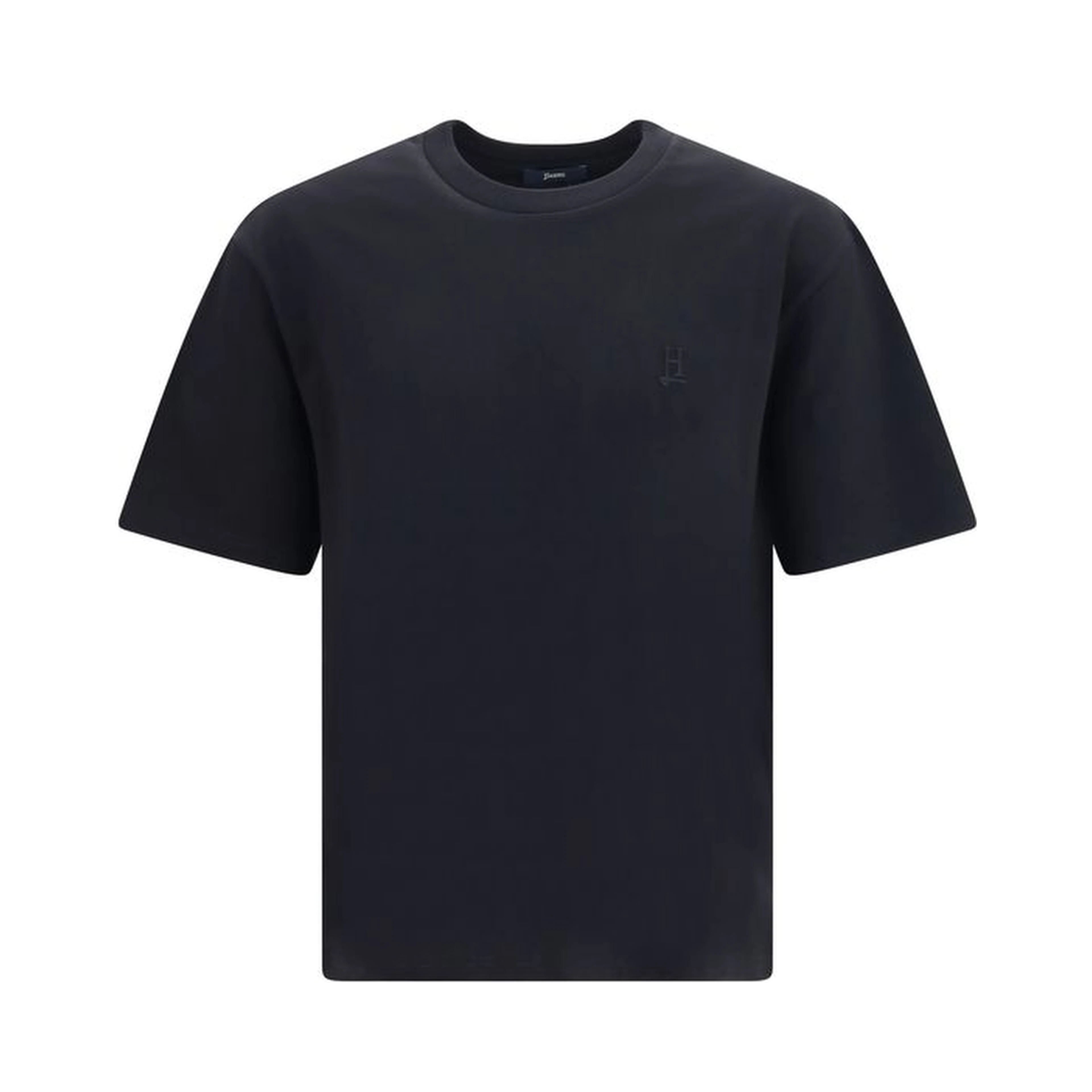 Black Cotton T-Shirt