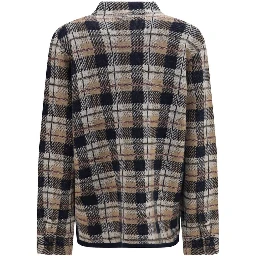 Brown Cashmere Pattern Shirt