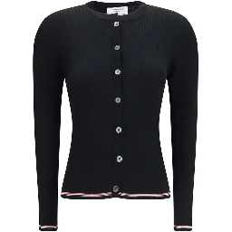 Black Wool Oves Aries Cardigan