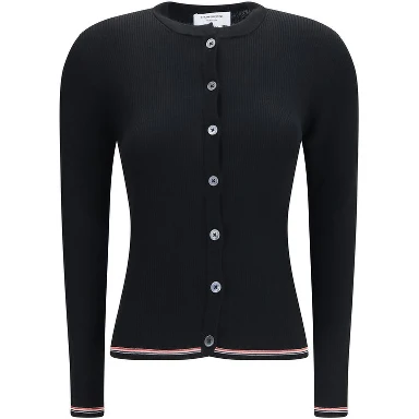 Black Wool Oves Aries Cardigan