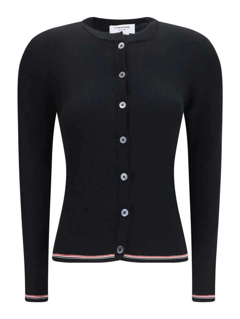 Black Wool Oves Aries Cardigan