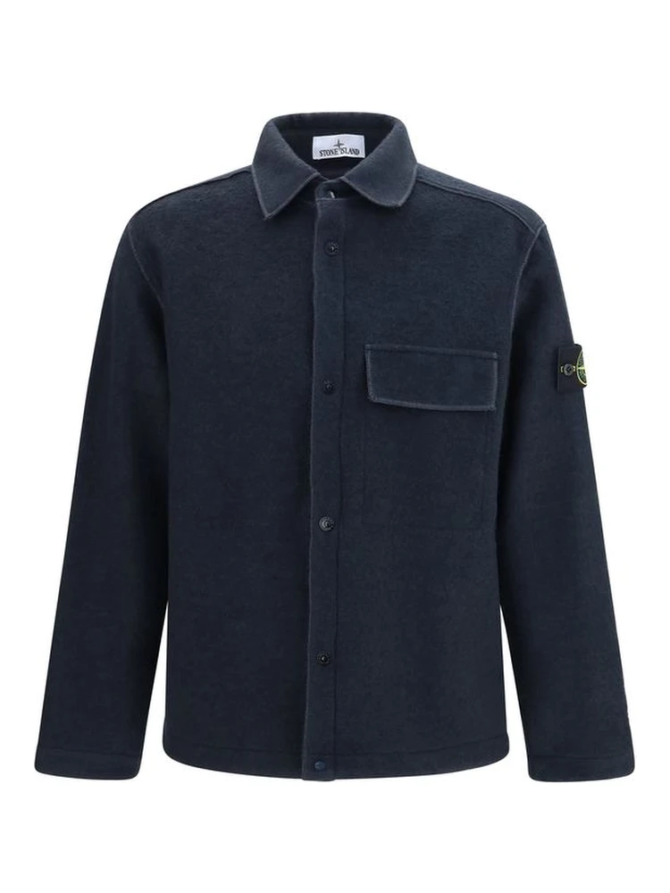 Blue Polyamide Shirt