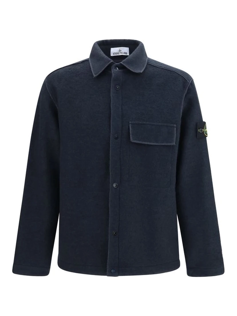 Blue Polyamide Shirt
