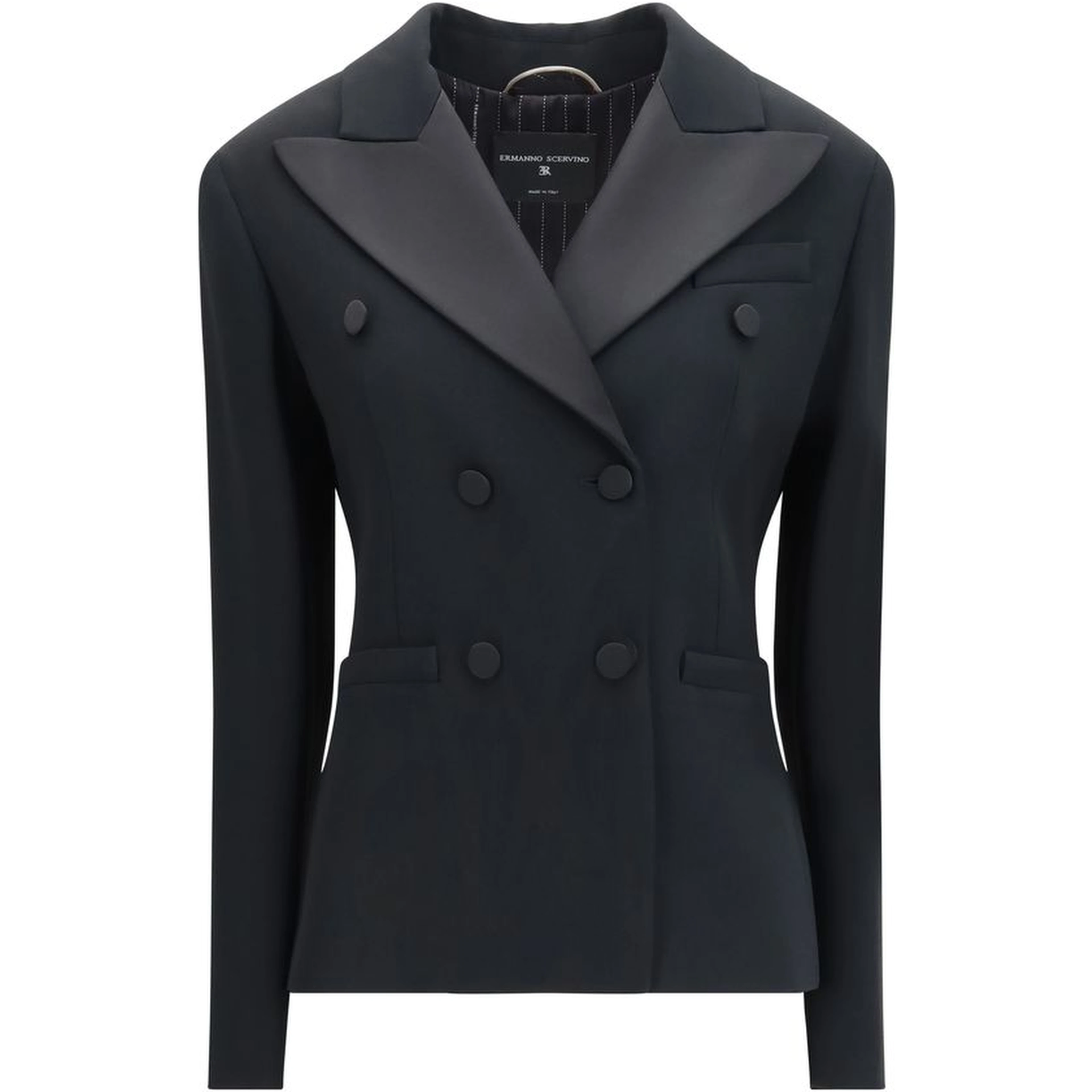 Black Viscose Blazer