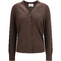 Brown Cotton Cardigan