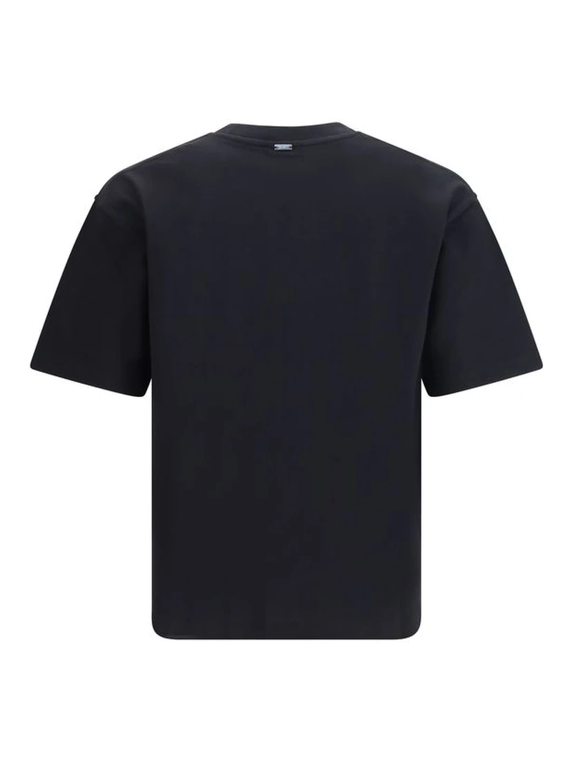Black Cotton T-Shirt