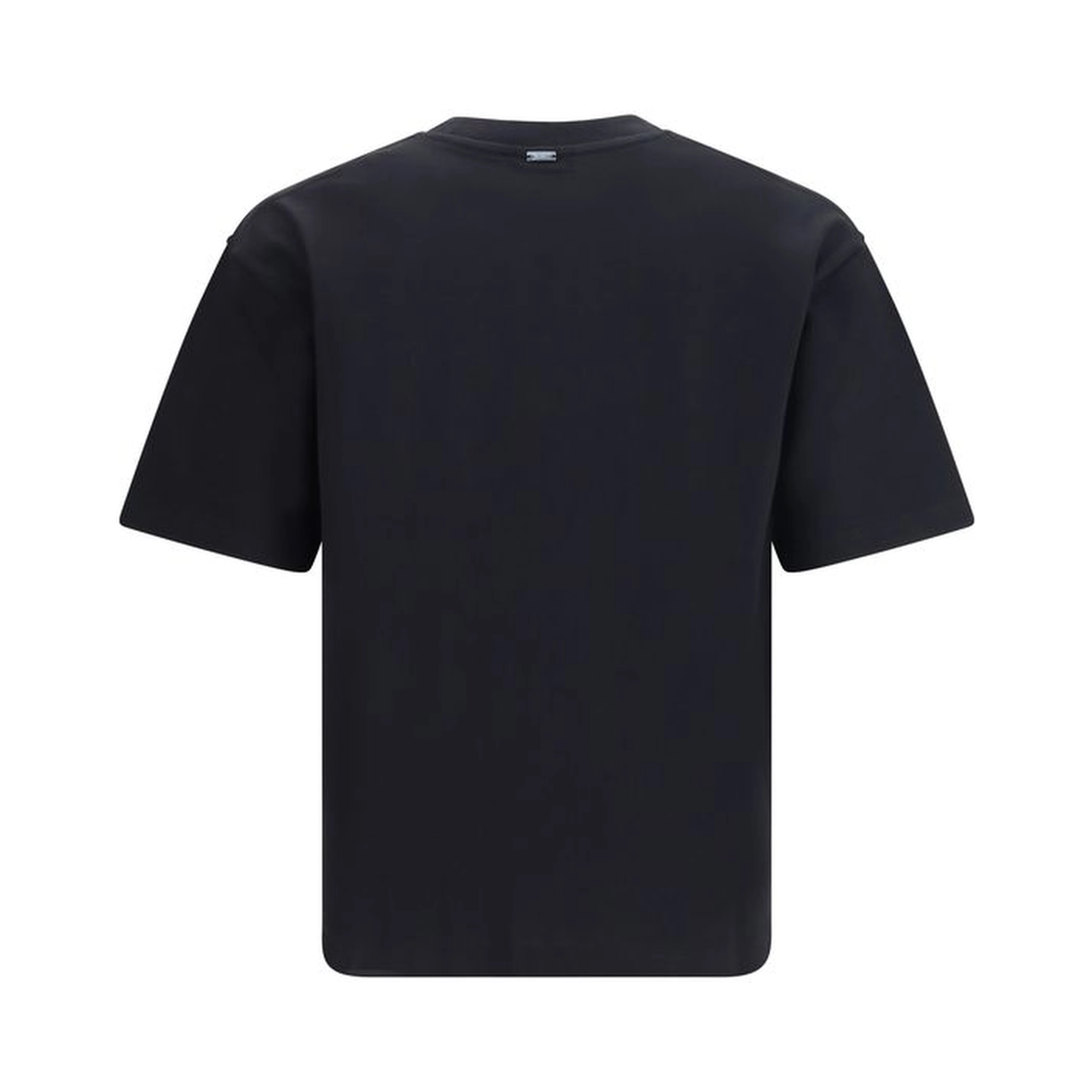Black Cotton T-Shirt