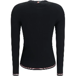 Black Wool Oves Aries Cardigan