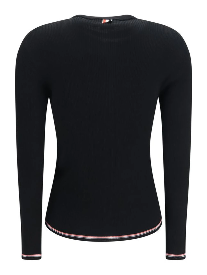 Black Wool Oves Aries Cardigan