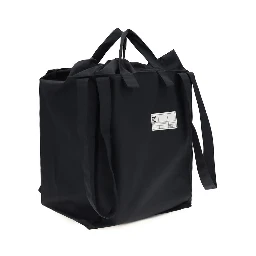 Black Polyester Shoulder Bag