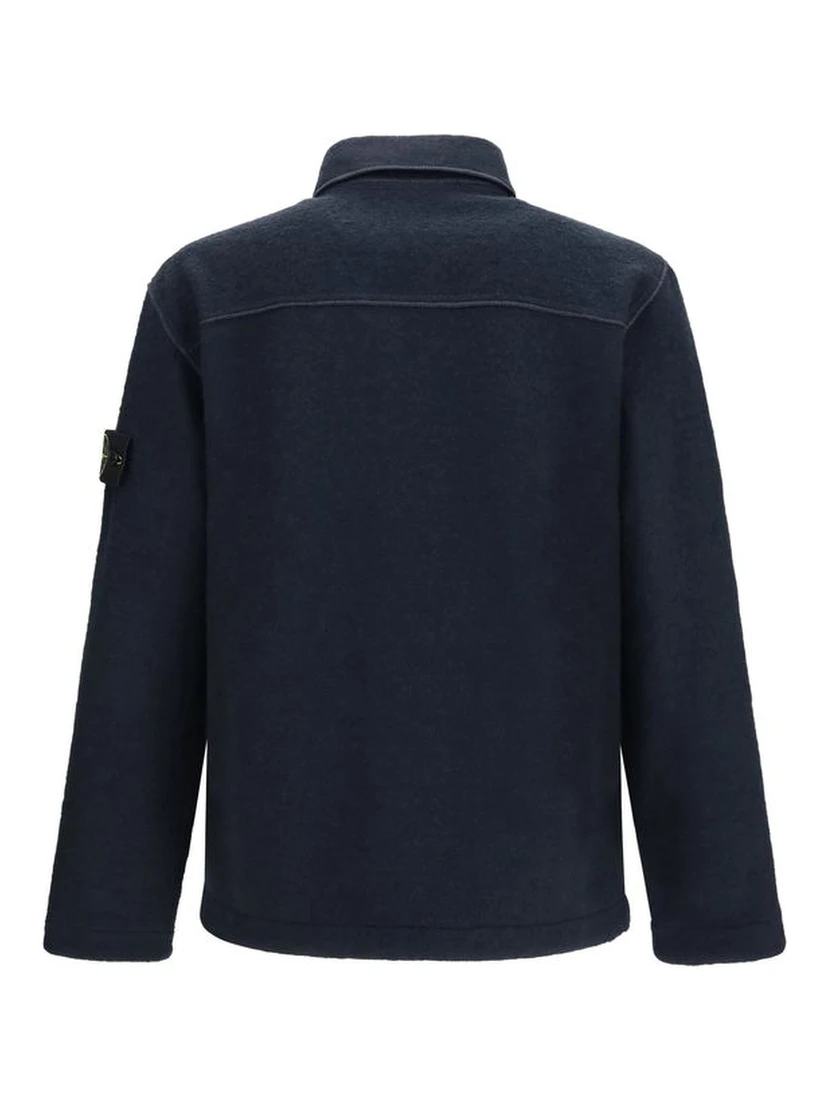 Blue Polyamide Shirt