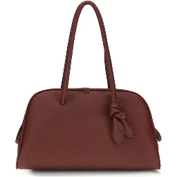 Bordeaux Calf Leather Bos Taurus Shoulder Bag