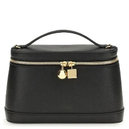 Black Calf Leather Bos Taurus Handbag