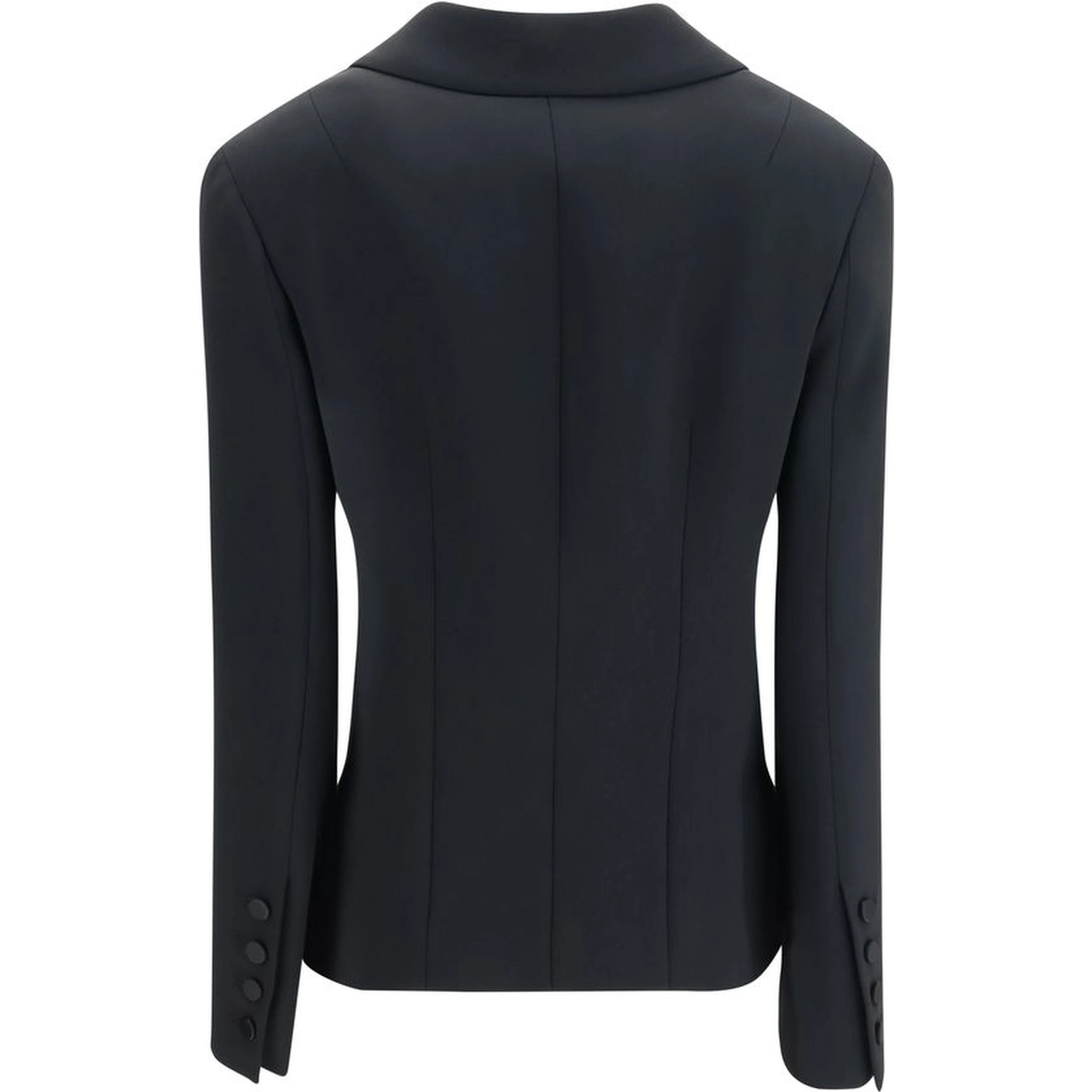 Black Viscose Blazer