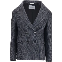 Gray Wool Oves Aries Blazer