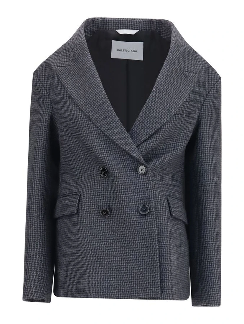 Gray Wool Oves Aries Blazer