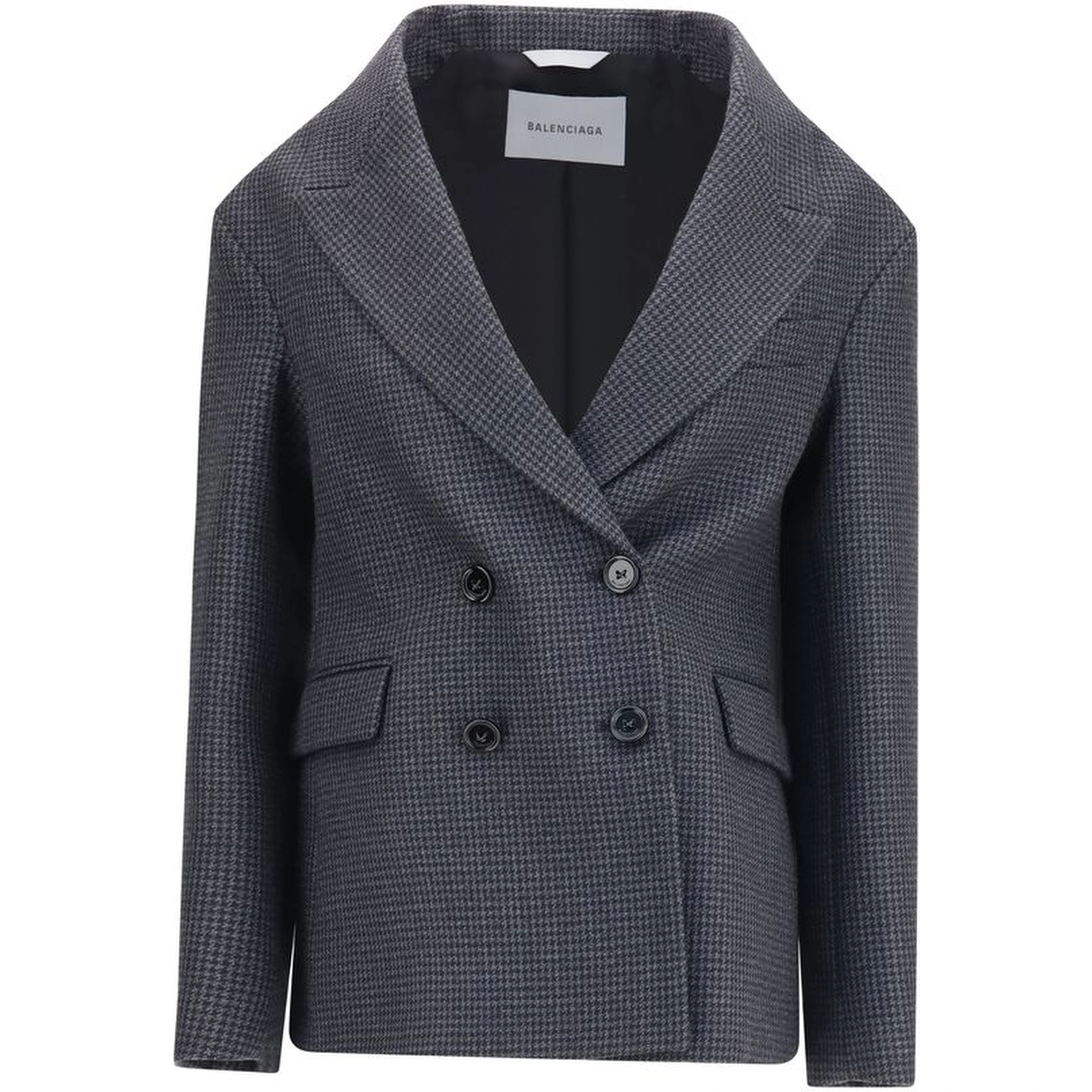 Gray Wool Oves Aries Blazer