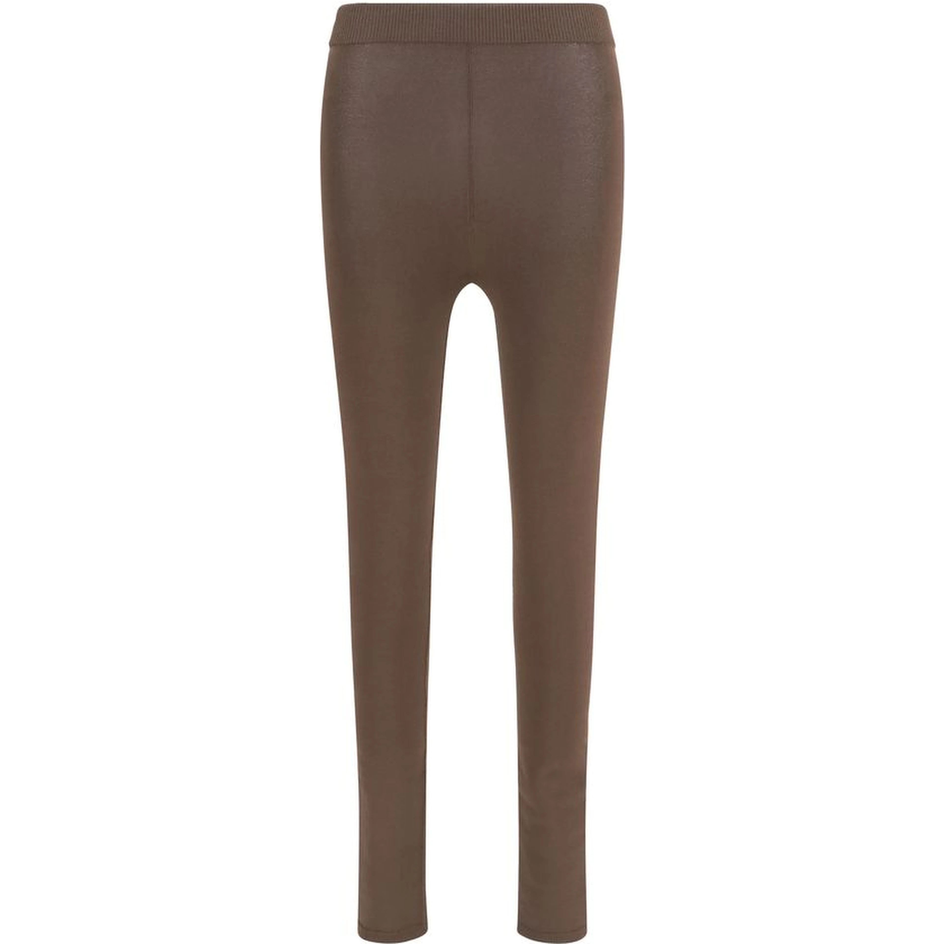 Brown Viscose Leggings