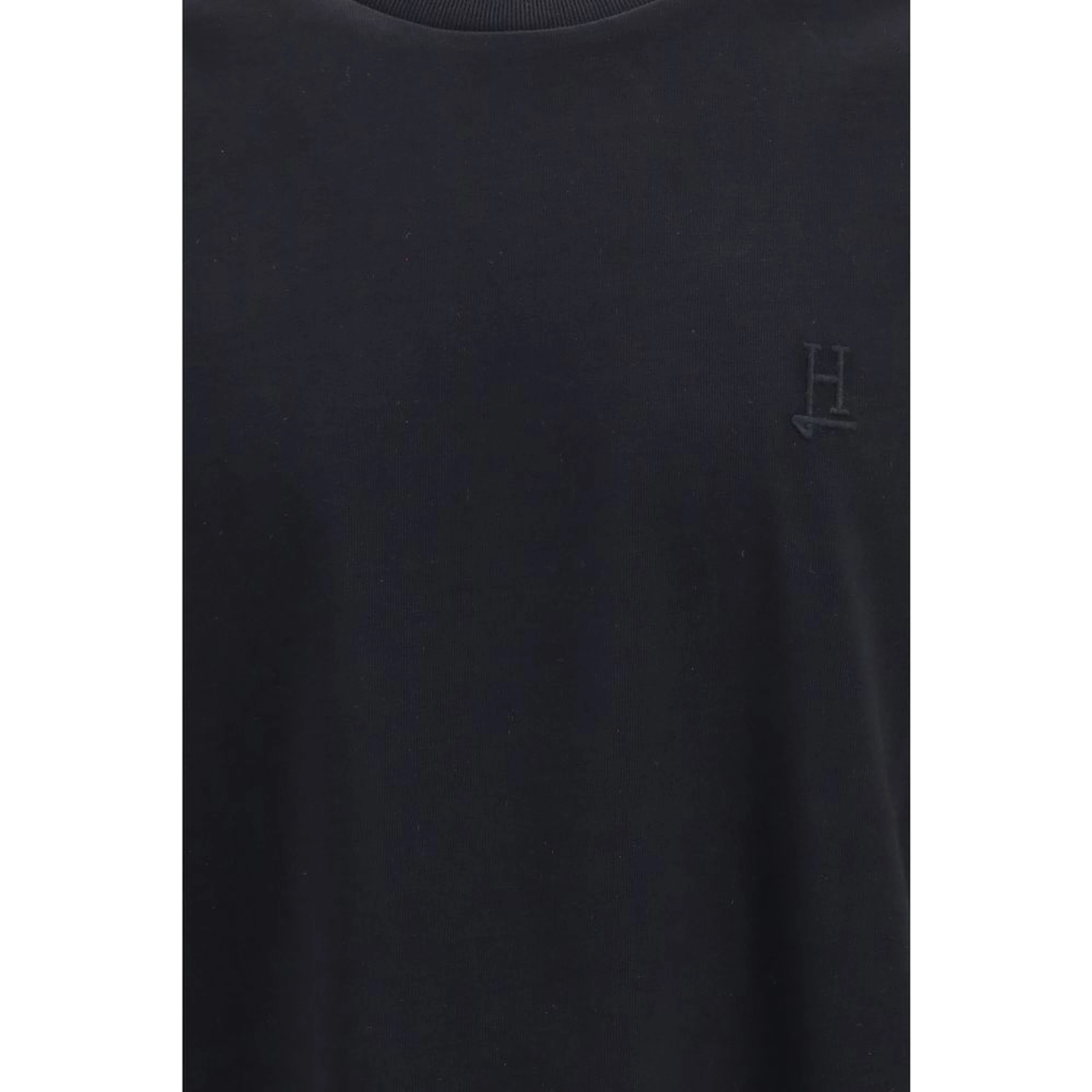 Black Cotton T-Shirt